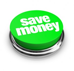 Save Money - Green Button