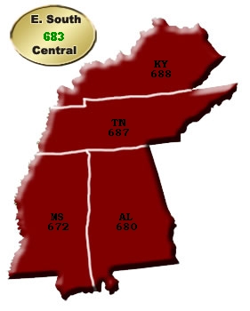 East South Central Credit Scores